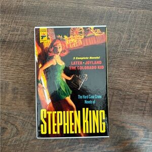 Stephen King Hard Case Crime Novels-Set of three paperback books